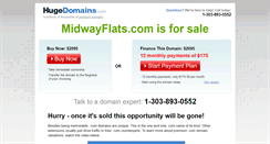 Desktop Screenshot of midwayflats.com