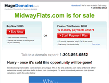 Tablet Screenshot of midwayflats.com